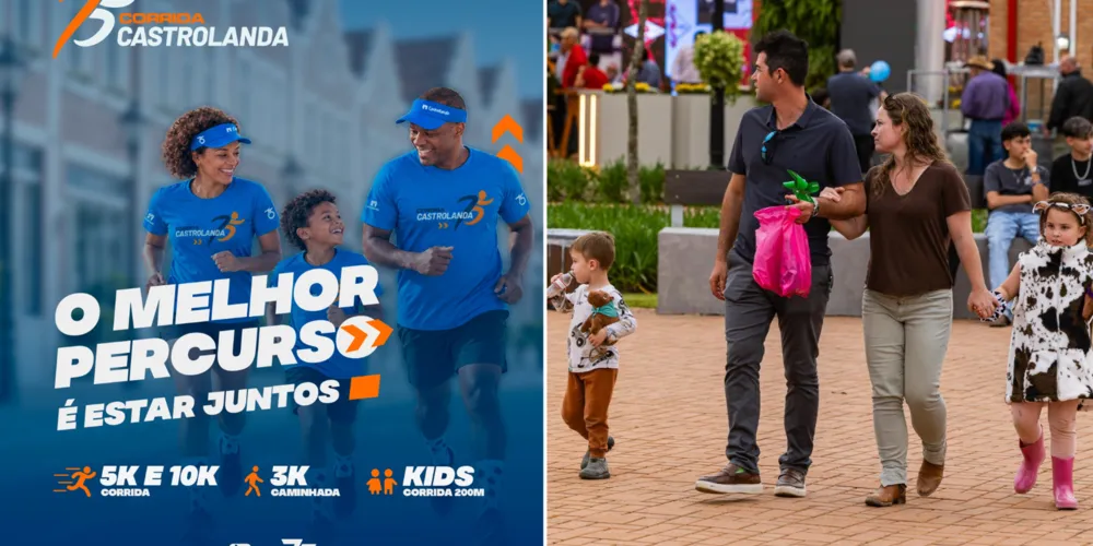 A programação reúne esporte, saúde, convivência e valorização da cultura local