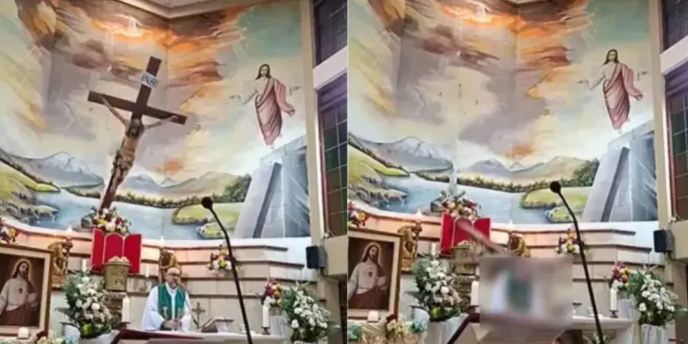 Padre morre após cruz cair sobre sua cabeça durante missa no Equador