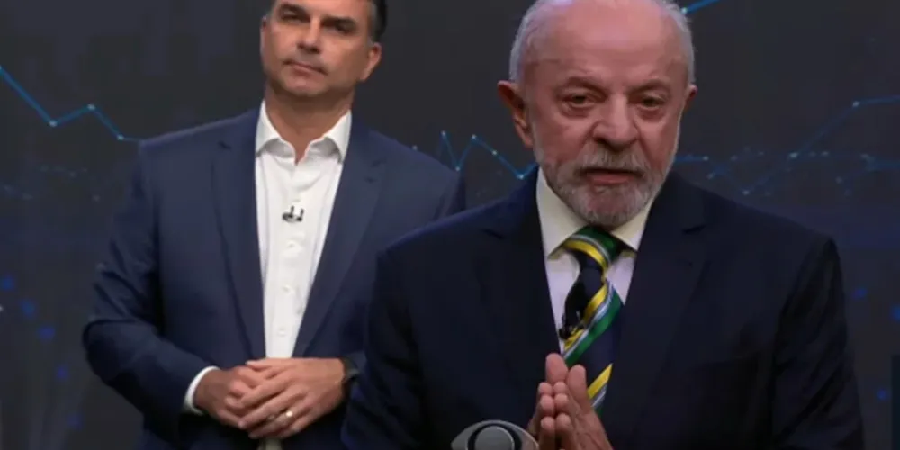 Lula questionou proposta mencionada por Flávio sobre o hospital Einstein no sistema público e criticou a atuação de Flávio na área da saúde
