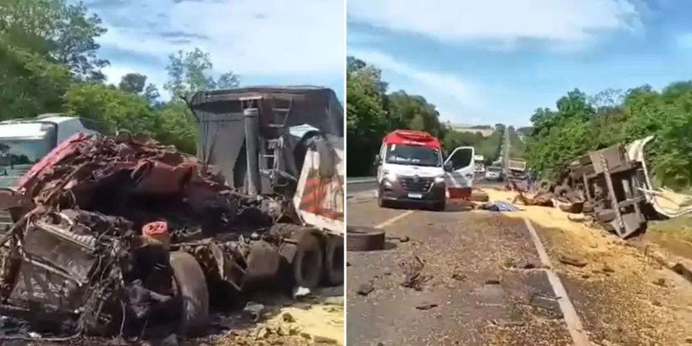 As circunstâncias da colisão e a dinâmica do acidente serão apuradas pelas autoridades