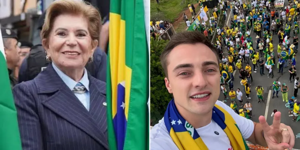 Eventos em apoio a Flávio Bolsonaro contam com a presença do governador eleito Sergio Moro e lideranças locais.