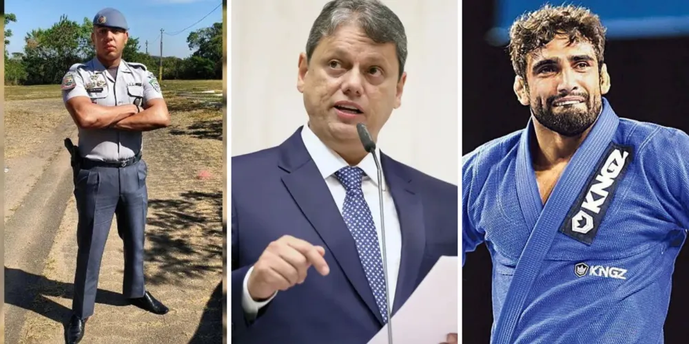 O policial militar Henrique Otavio Oliveira Velozo, preso por ter matado o campeão mundial de jiu-jitsu Leandro Lo, em agosto de 2022