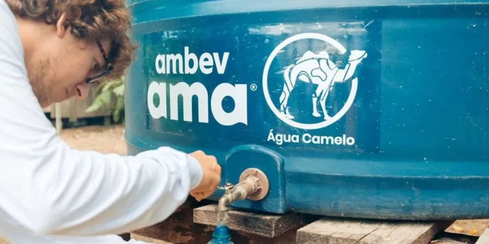 Ambev amplia sua atuação por meio de AMA, marca que destina 100% do lucro de suas vendas a projetos que ampliam o acesso à água potável
