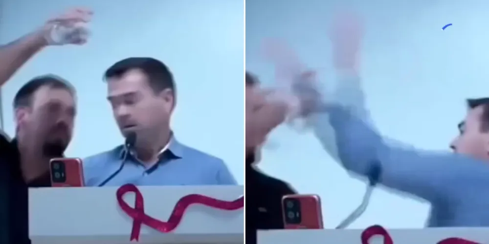 A sessão precisou ser encerrada após a briga
