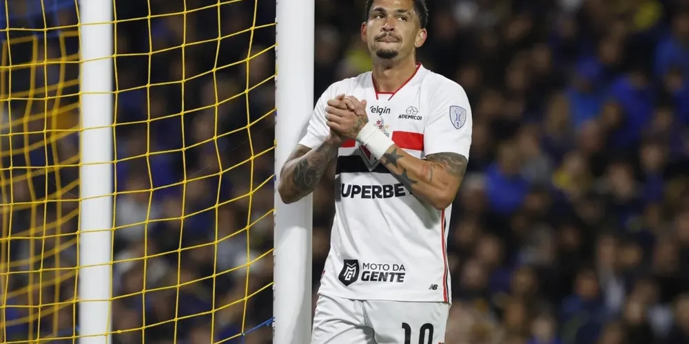 Luciano em Boca Juniors x São Paulo