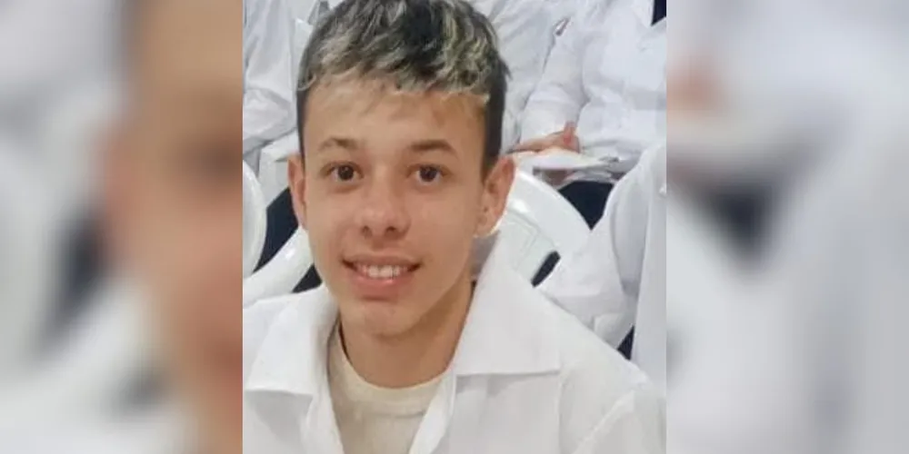 Gabriel Henrique Alves, de 15 anos, está desaparecido