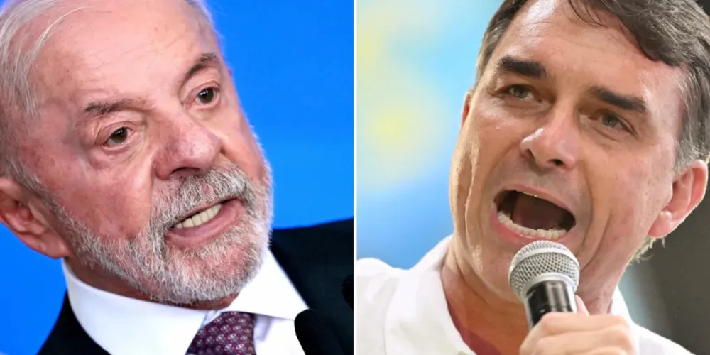 Confira a agenda de Lula e Flávio Bolsonaro nesta quinta-feira.