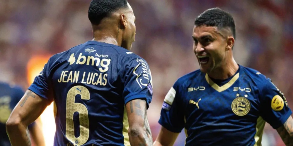 Jean Lucas abriu o placar para o Bahia diante do Remo