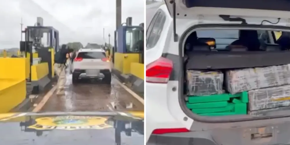 O homem foi preso em flagrante e deverá responder por tráfico de drogas.
