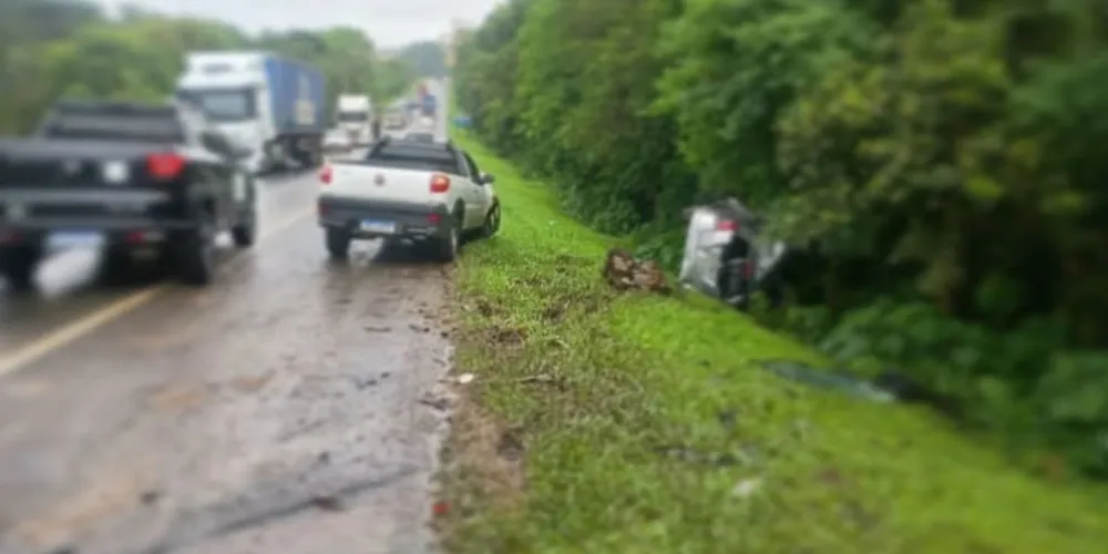 O acidente ocorreu na manhã de hoje (06)