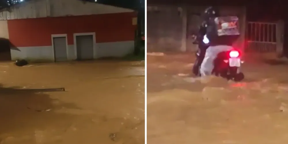 Alagamento em Uvaranas.