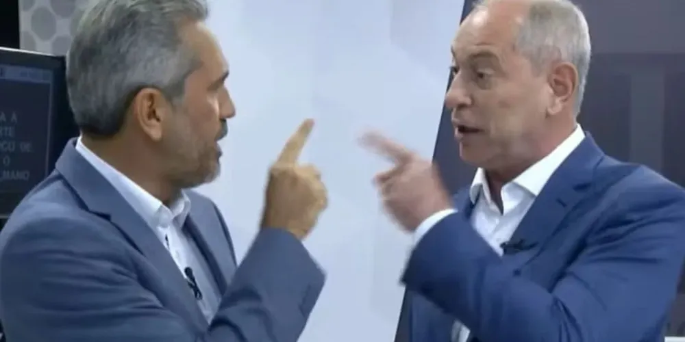 Os dois trocaram acusações e chegaram a apontar o dedo um para o outro durante uma discussão