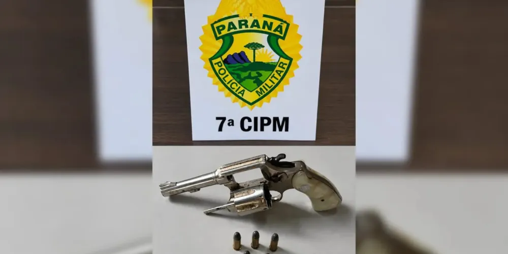 Discussão vira ameaça com revólver
