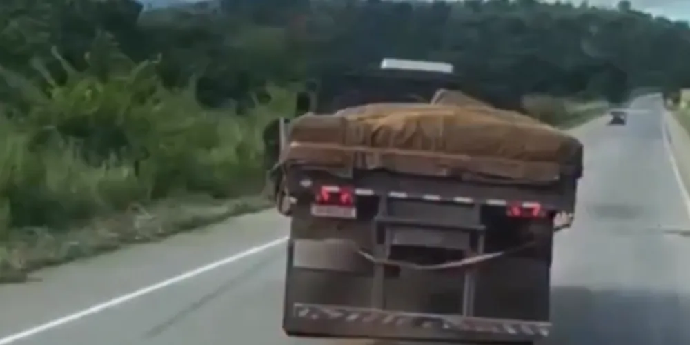 Motorista causa susto na BR-116