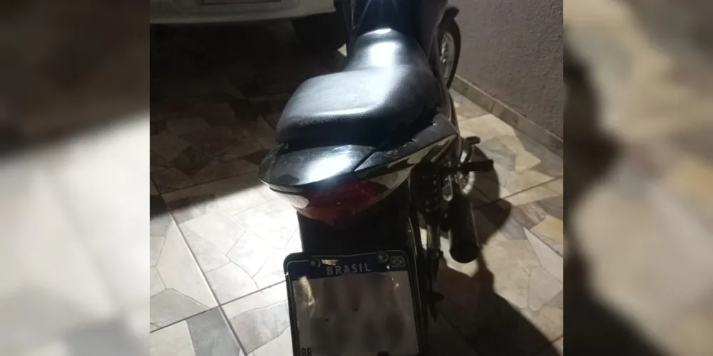 O jovem terminou sendo preso dentro de casa.
