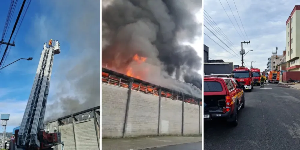 O tipo de imóvel atingido não foi informado pelo Corpo de Bombeiros.