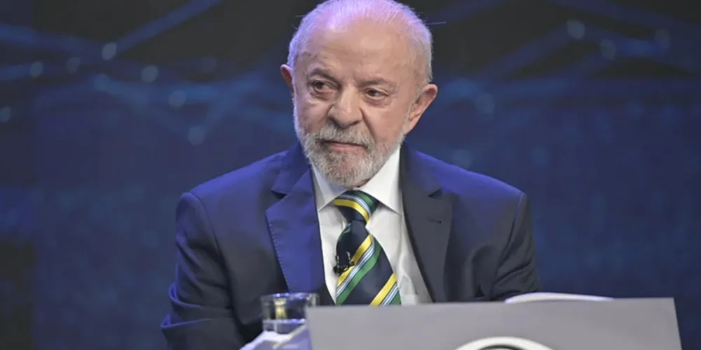 Luiz Inácio Lula da Silva, presidente e candidato à reeleição