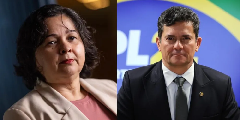 Pricilla Maria Santana e Sergio Moro
