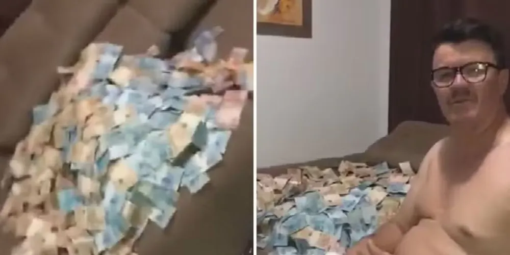 Adailton Fernandes de Oliveira (à direita) é um dos detidos em operação