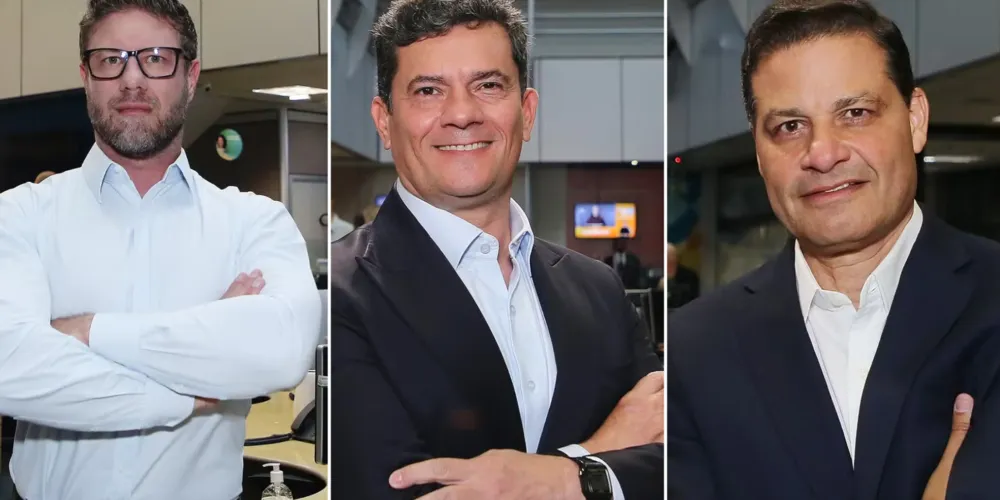 Sergio Moro, Requião Filho e Sandro Alex