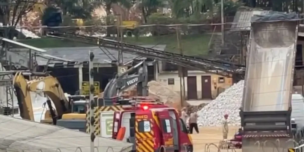 Trabalhador sofre choque em rede de alta tensão