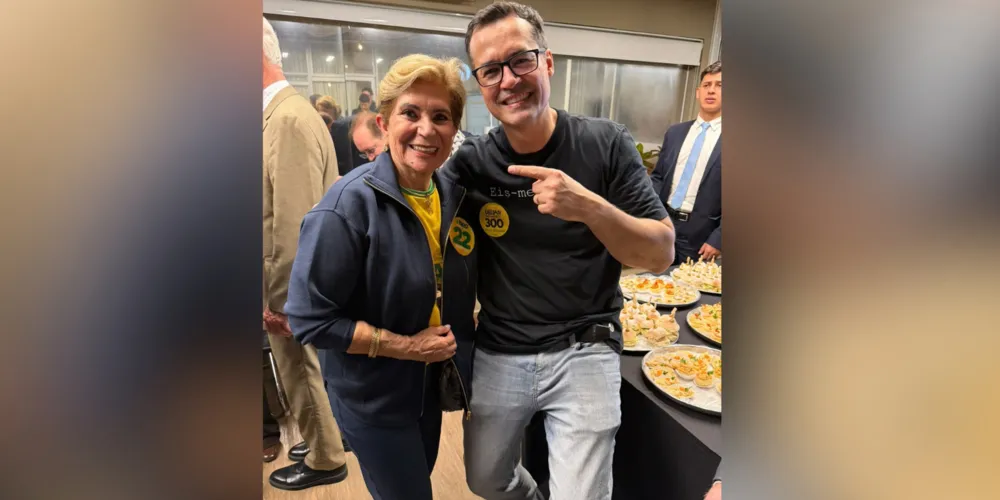 Elizabeth celebrou a votação de seus aliados políticos no estado