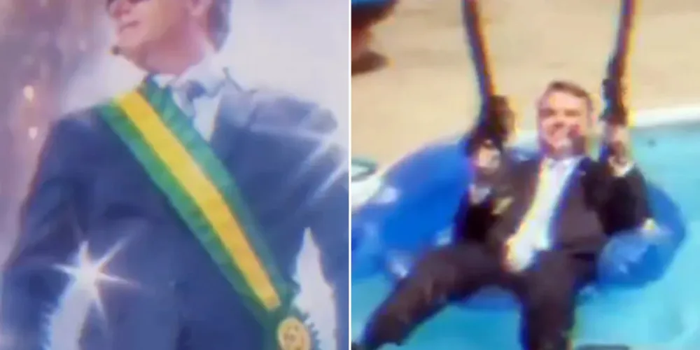 Deputado reeleito Nikolas Ferreira usou IA para imaginar futuro ficcional com Flávio presidente e "quebrando tudo"