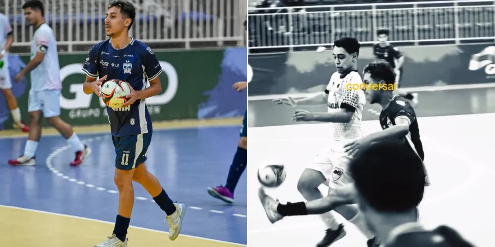 Vídeo mostra o ala Luiz Felipe, da equipe sub-17 da ACGF