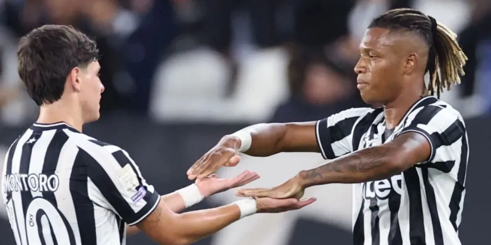 Danilo e Montoro, principais personagens do Botafogo na partida