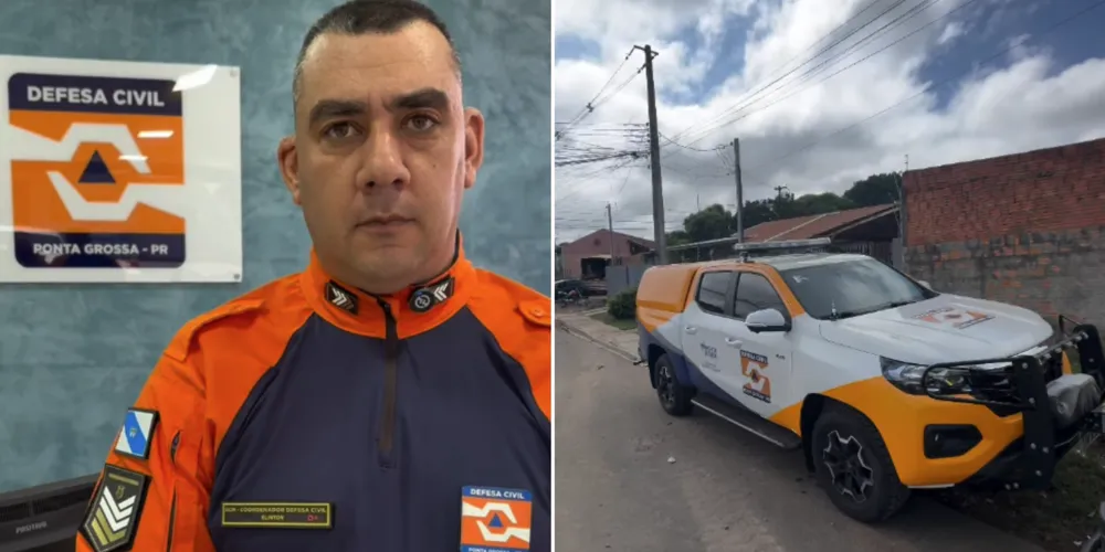 Coordenador da Defesa Civil Municipal, Elinton Krambeck