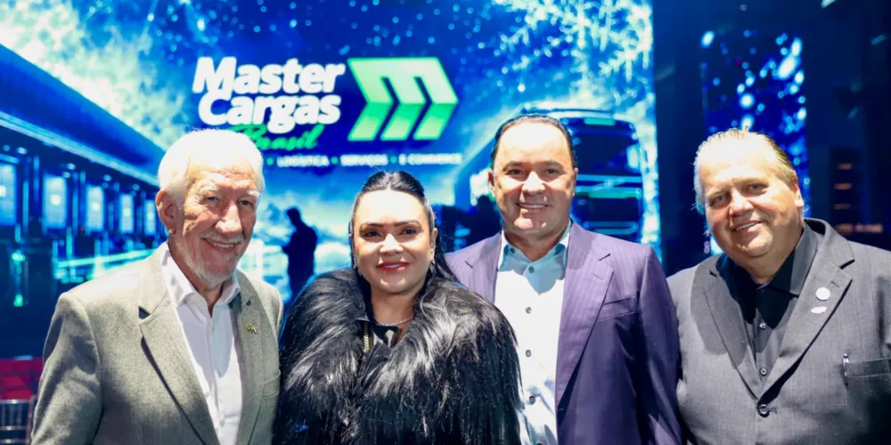 O evento contou com a participação do vice-governador do Paraná, Darci Piana, e da CEO e fundadora da Master Cargas Brasil, Tânia Lopes Anselmo