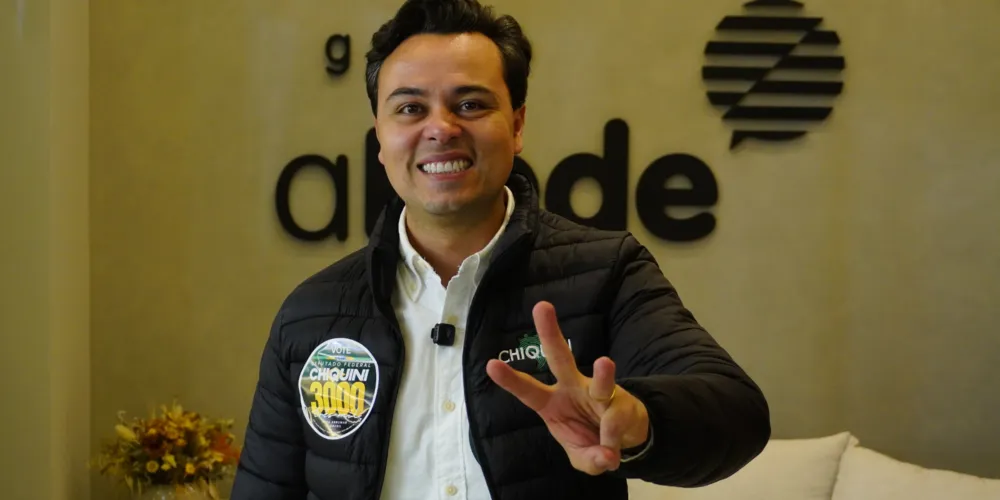Jeffrey Chiquini, candidato a deputado federal