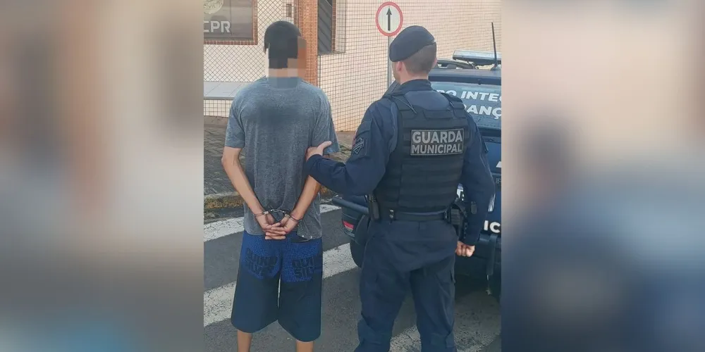 Imagens do Centro Integrado de Segurança (CIS) ajudaram localizar o autor.
