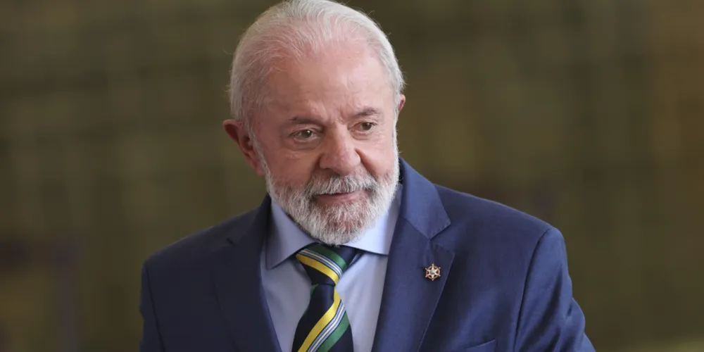 Presidente e candidato à reeleição Luiz Inácio Lula da Silva (PT)