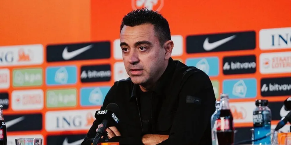 Xavi Hernández, técnico da Holanda