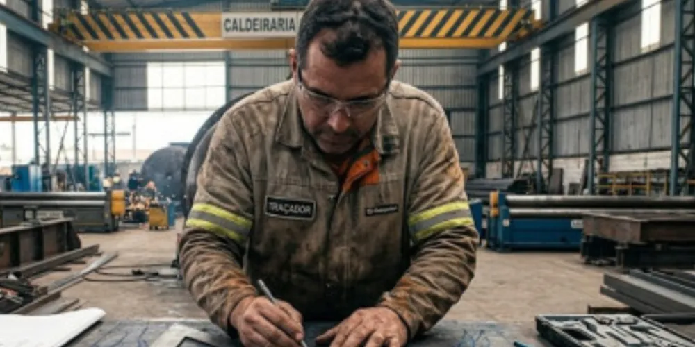 Traçador de caldeiraria
