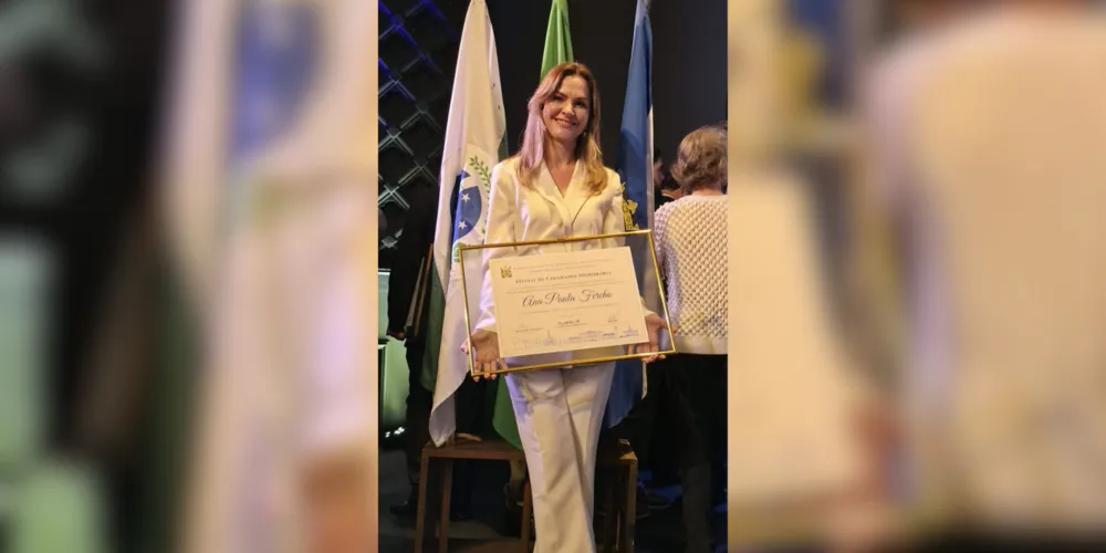 Enfermeira e colaboradora da Unimed Ponta Grossa, Ana Fercho