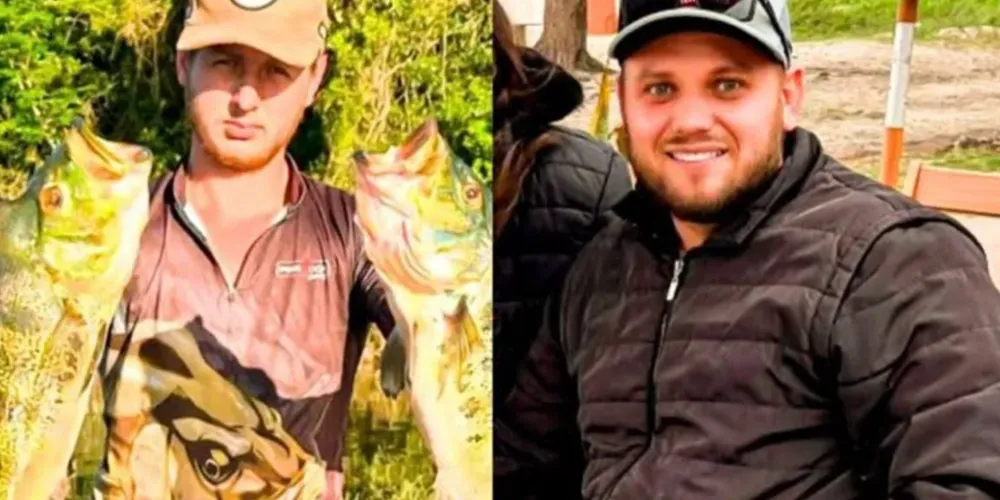 Rafael Rodrigo Hemsing, de 34 anos, e Jeferson Henrique Backes, de 24 anos