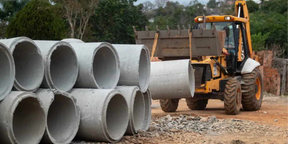 Novas galerias estão sendo construídas