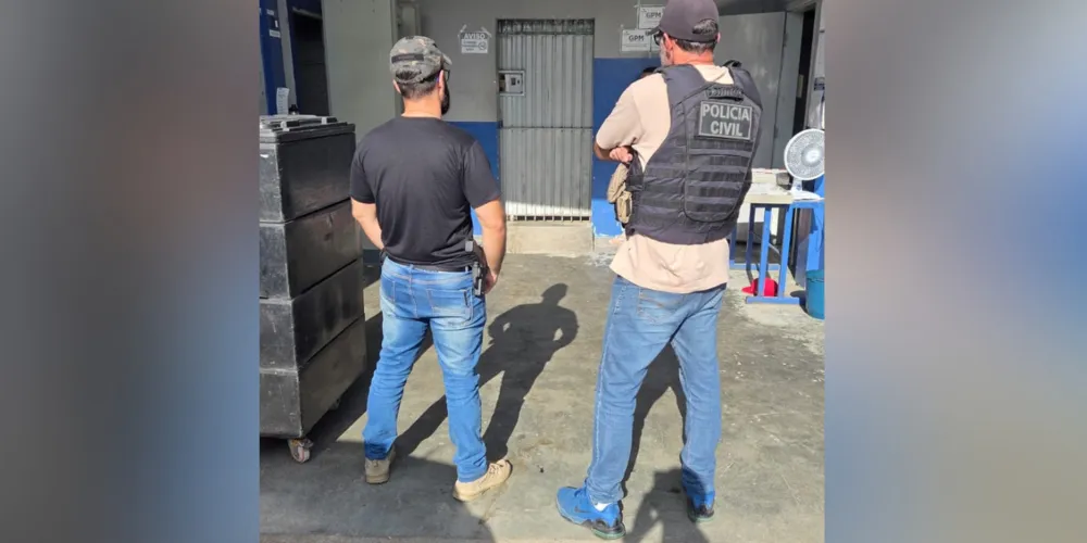 A prisão ocorreu por volta das 16 horas, no bairro Bancários, no município de Castro