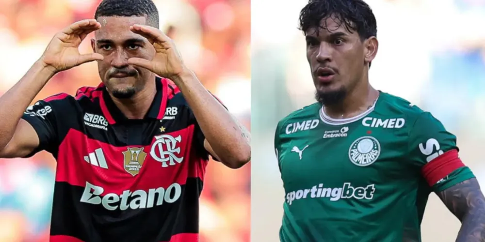 Flamengo e Palmeiras disputam liderança do Brasileirão