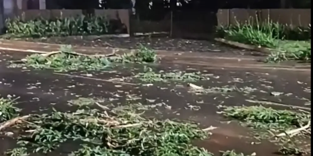 Prefeitura e Defesa Civil prestam atendimento imediato a moradores e alertam sobre riscos.