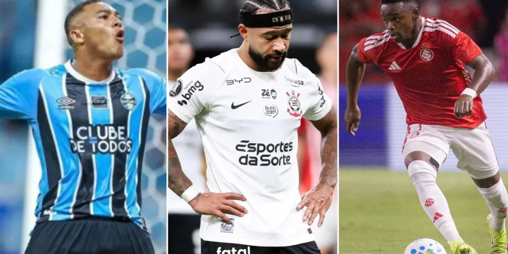 Carlos Vinicius, Memphis Depay e Johan Carbonero