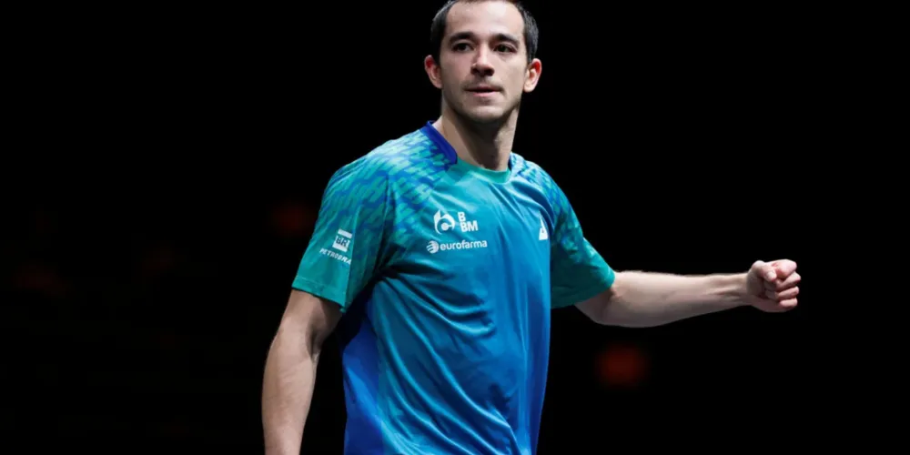 O mesa-tenista brasileiro venceu Guilherme Teodoro por 4 sets a 1 e conquistou o título em Lima, no Peru
