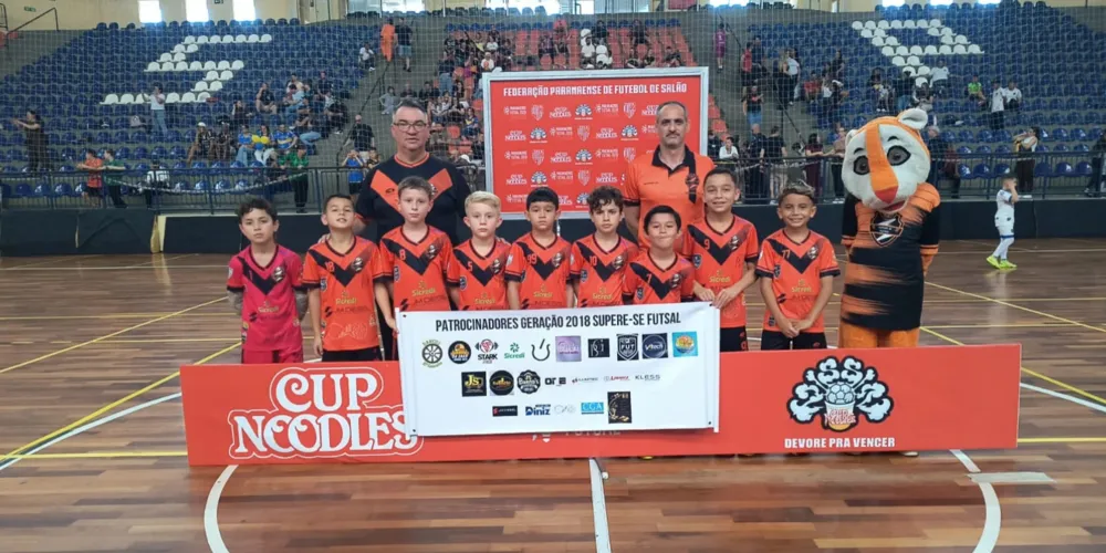 A Geração 2018 está pela terceiro ano consecutivo nas finais do Campeonato Paranaense