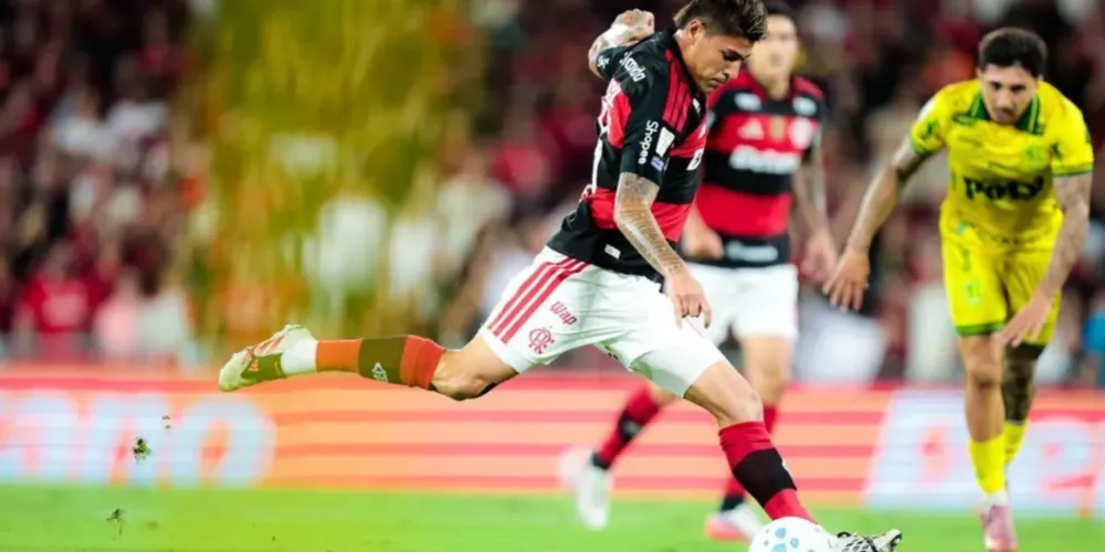 Carrascal abriu o placar para o Flamengo diante do Mirassol