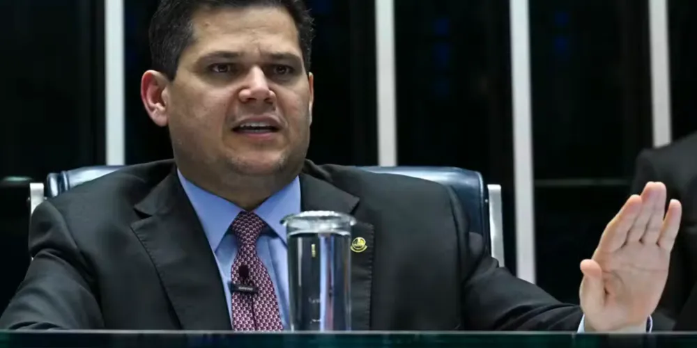Presidente do Senado Federal, senador Davi Alcolumbre (União-AP)