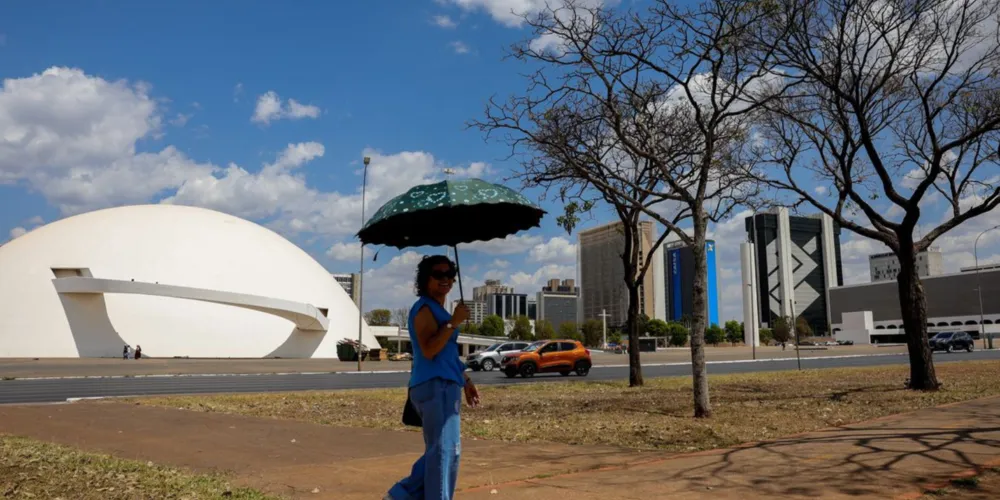 De acordo com o instituto, os maiores desvios de temperatura em outubro estão previstos para as regiões Centro-Oeste e Sudeste