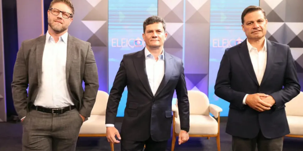 Debate RPC: primeiro bloco traz embates e propostas de candidatos ao Governo do Paraná