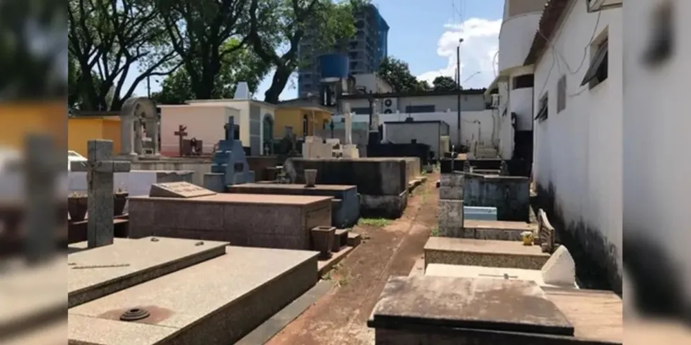 Os corpos estão aguardando para serem sepultados